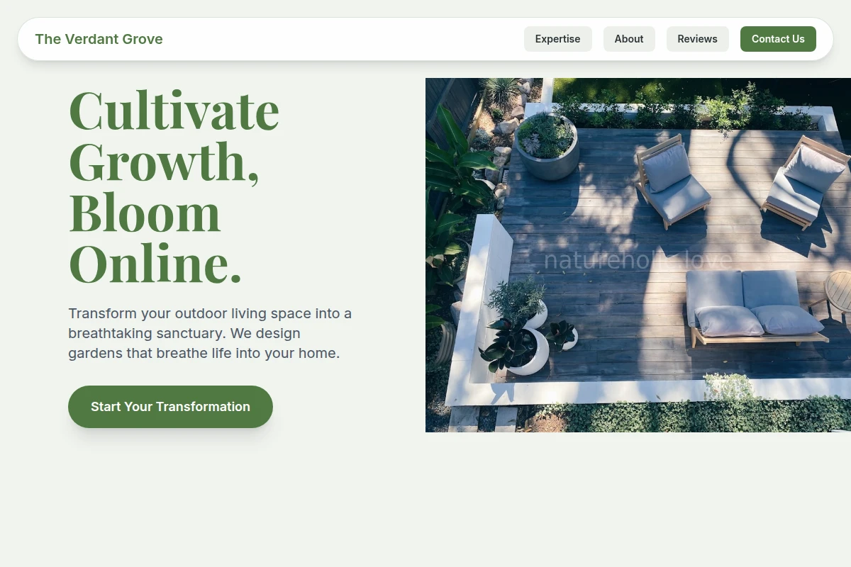 Vine Garden Design