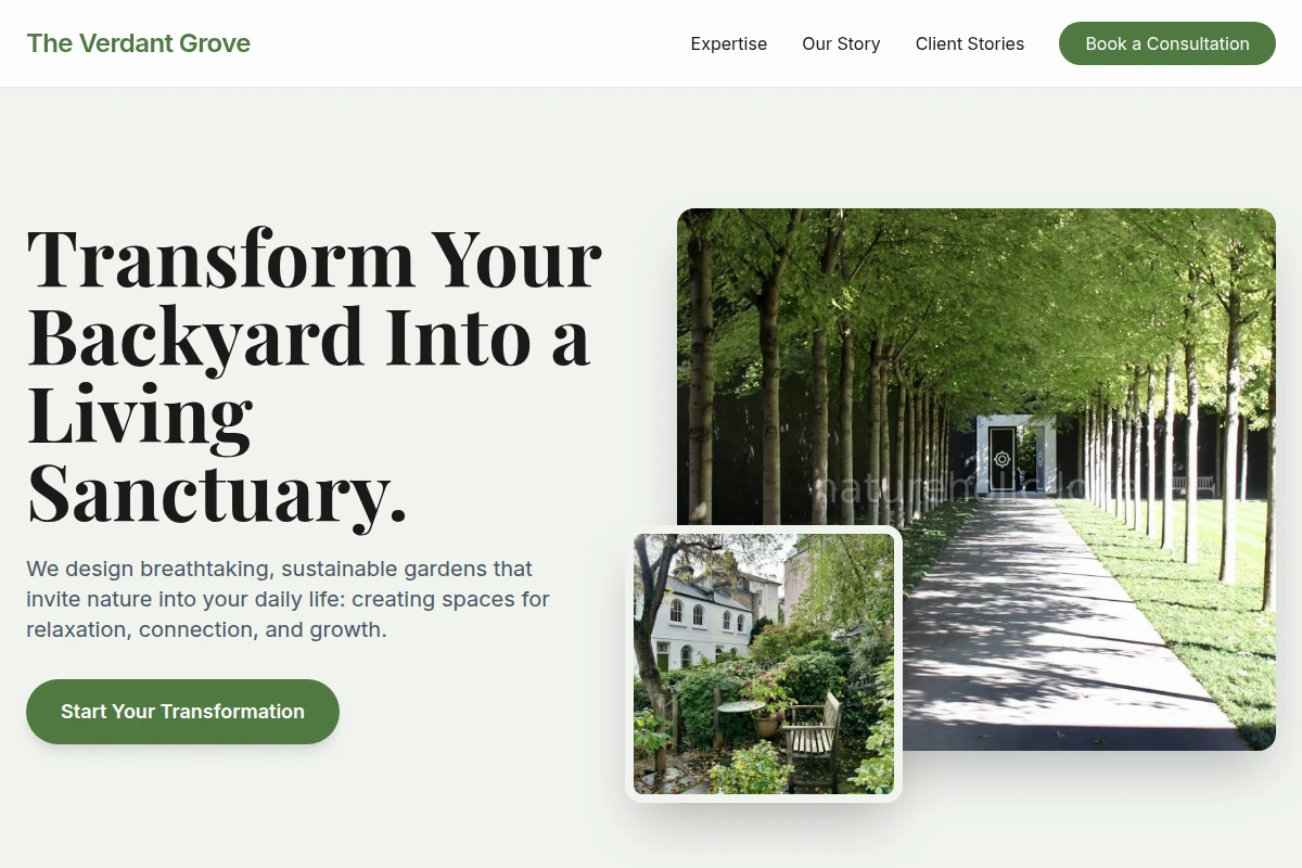 Vine Garden Design