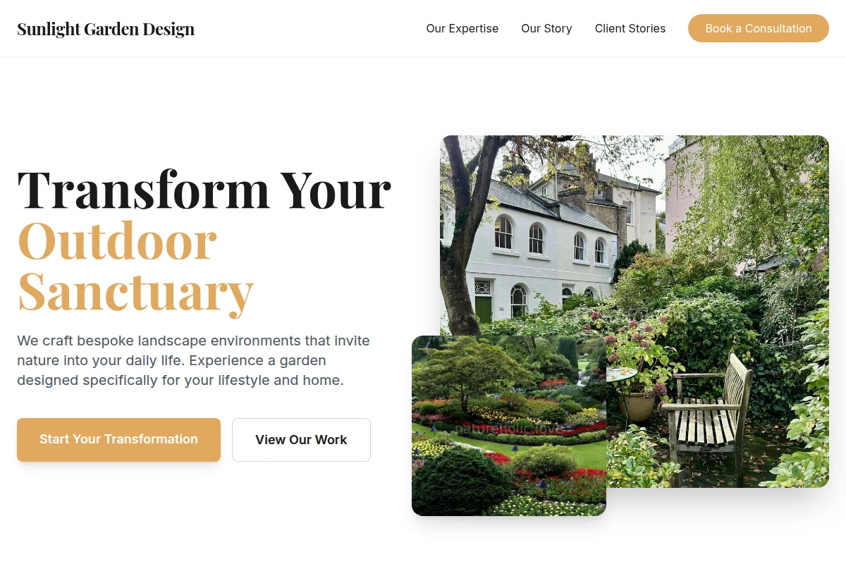 Sunlight Garden Design